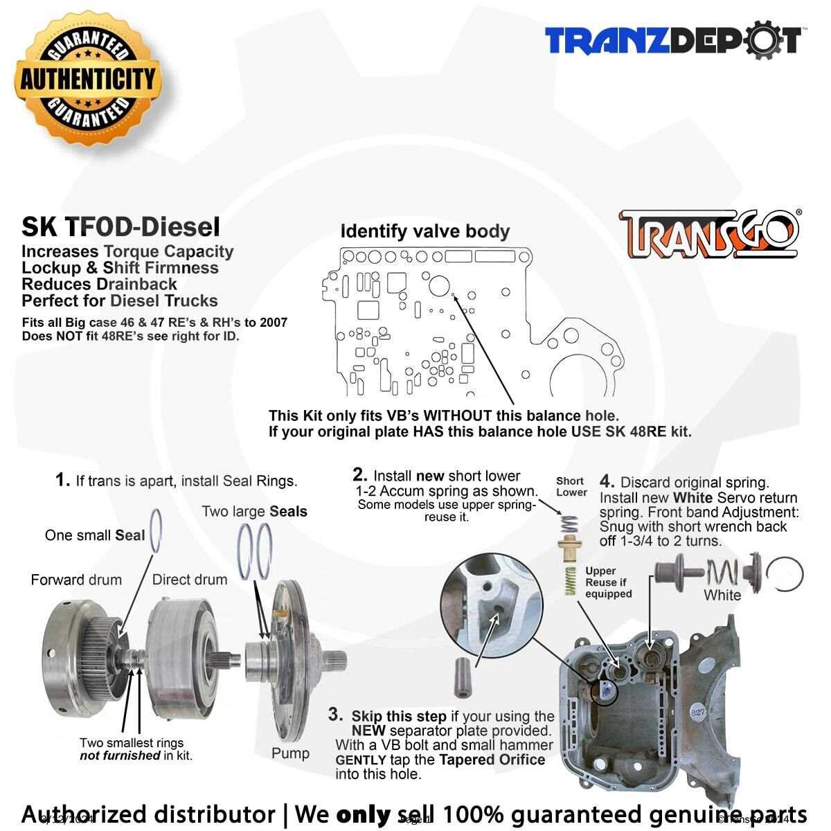 47re transmission parts diagram