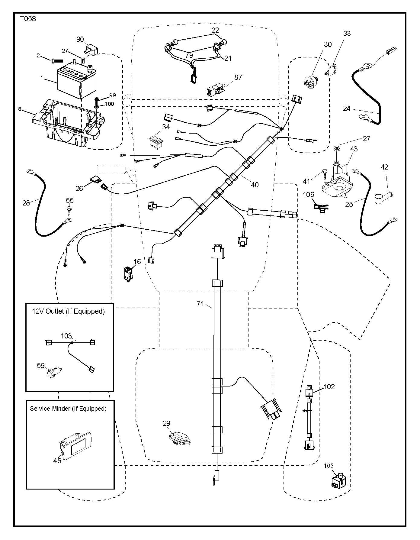 yta18542 parts diagram