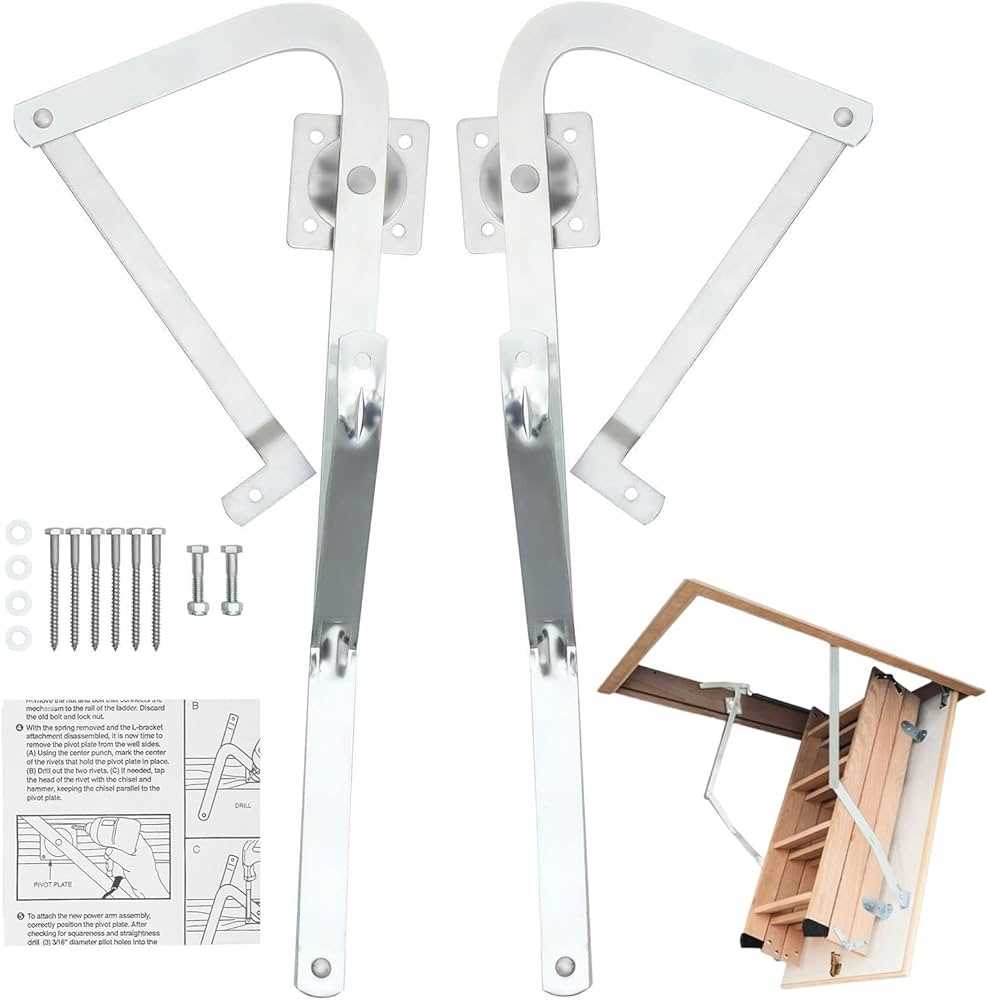 attic ladder parts diagram