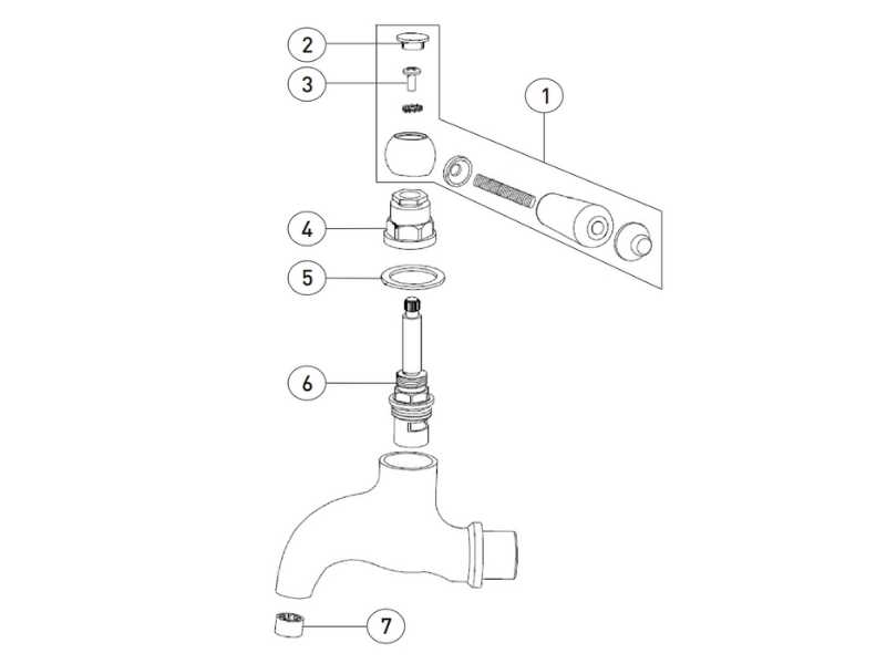 beer tap parts diagram