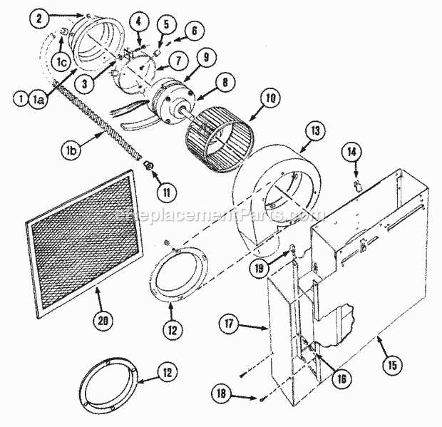 jenn air cooktop parts diagram