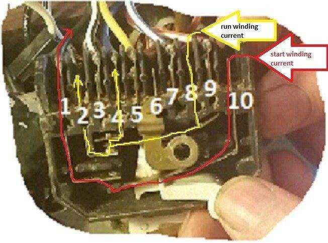 part winding motor wiring diagram