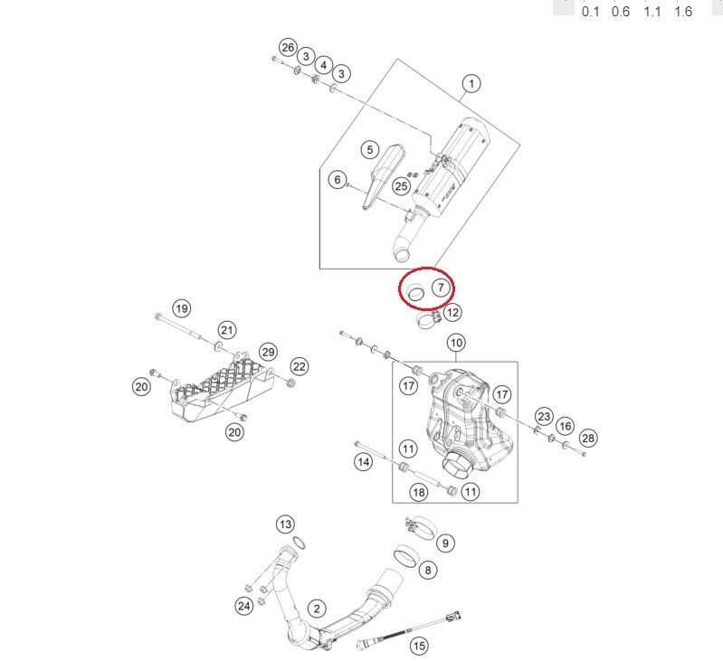 ktm 390 adventure parts diagram