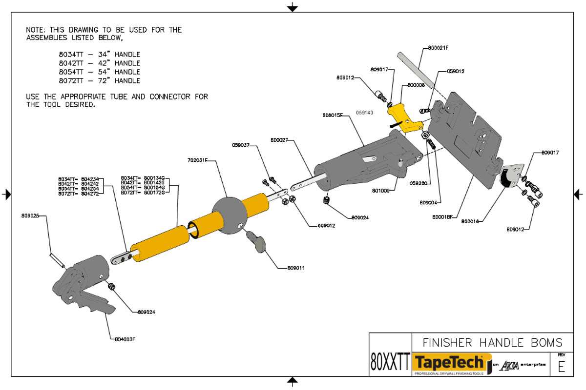 dura stilts parts diagram