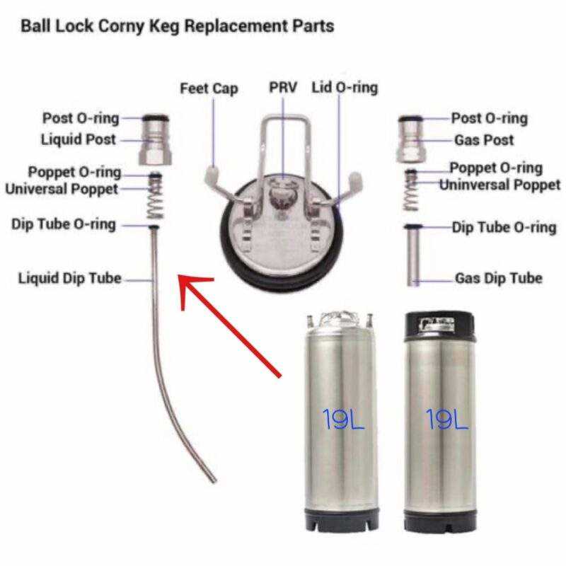 cornelius keg parts diagram