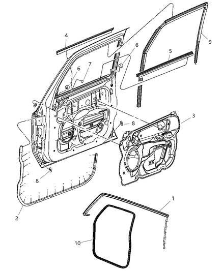 2006 jeep commander parts diagram