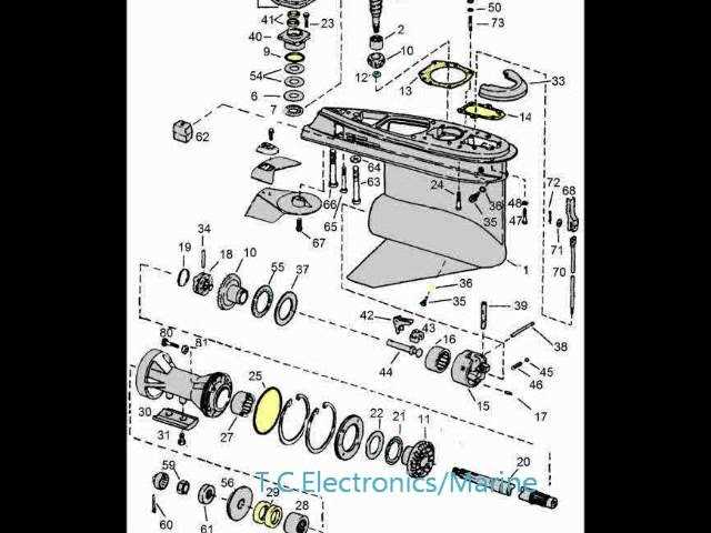 omc cobra outdrive parts diagram