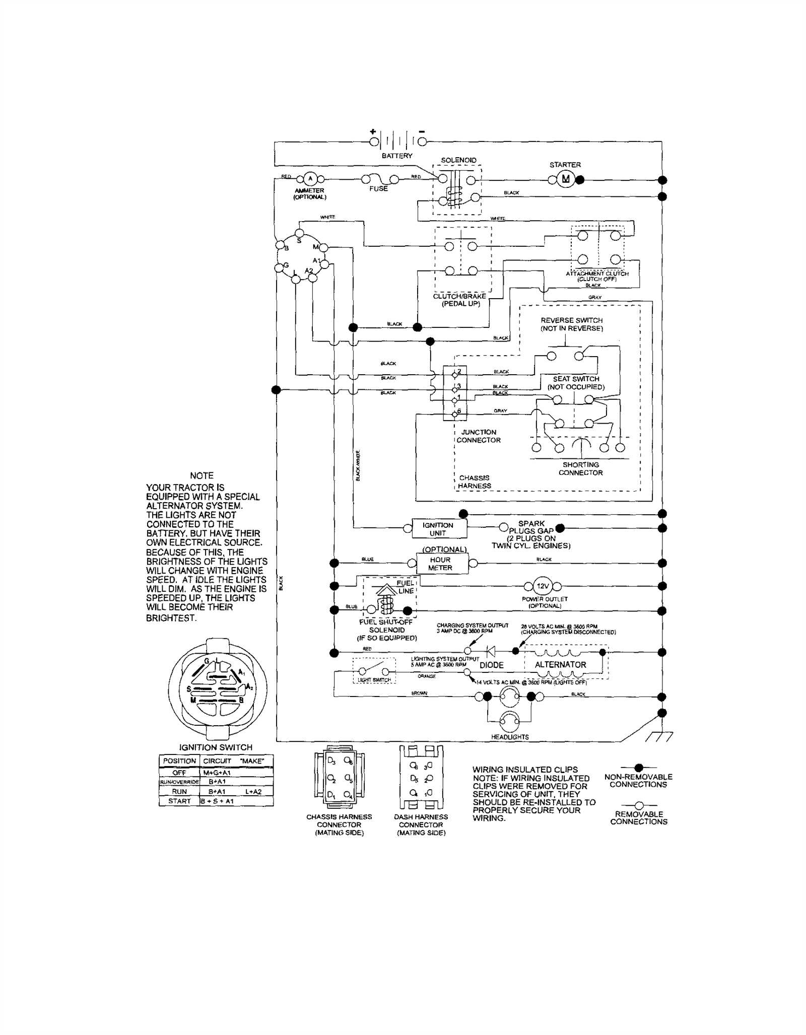 manual craftsman lt2000 parts diagram