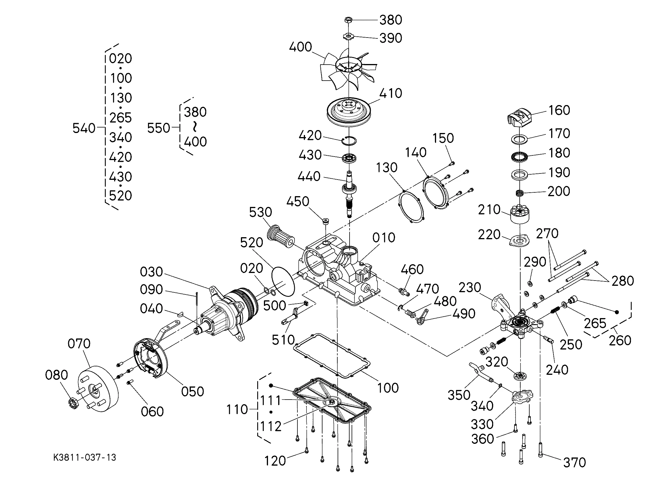 kubota z125s parts diagram