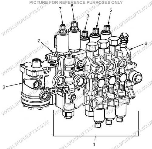 hydraulic hyster forklift parts diagram