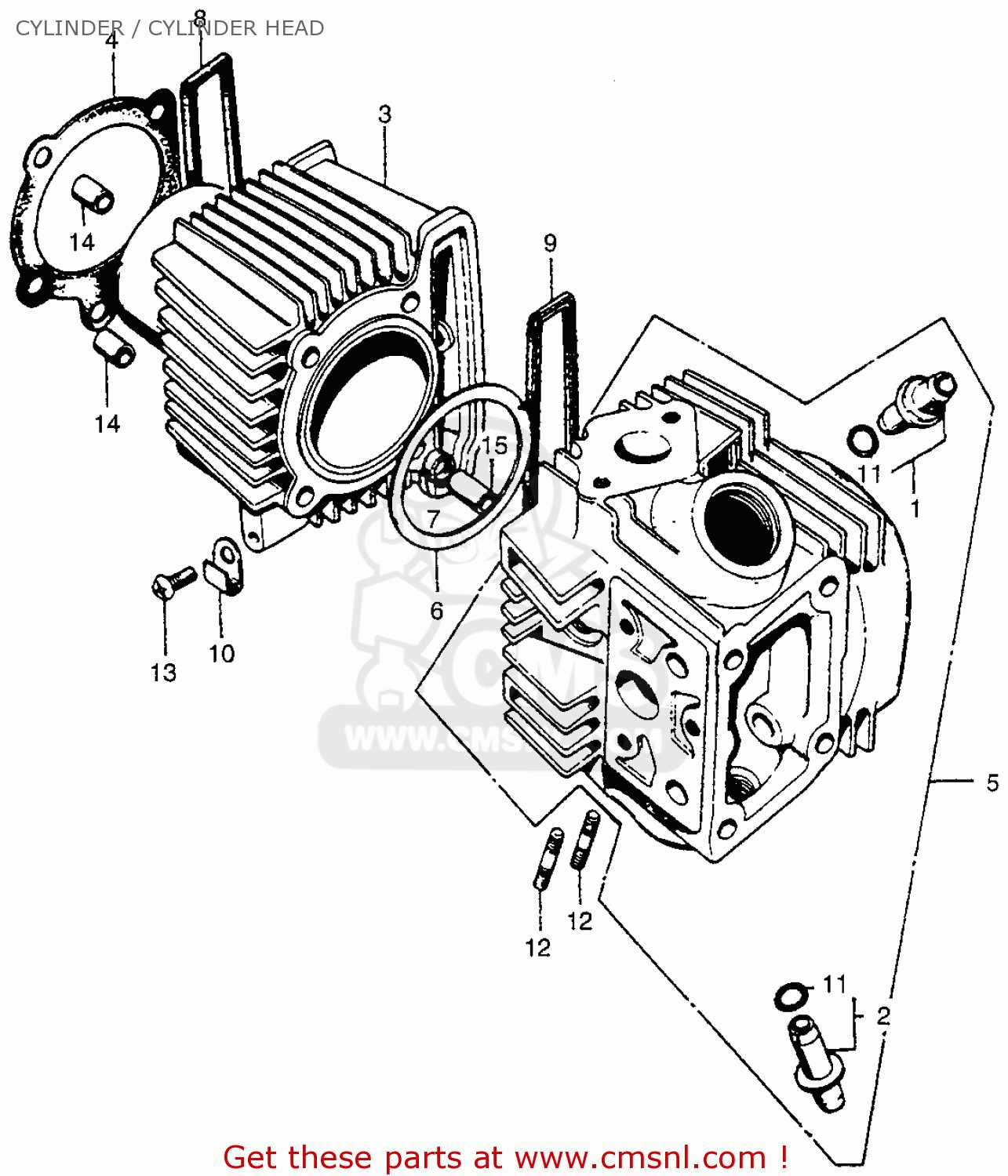 honda trail 90 parts diagram