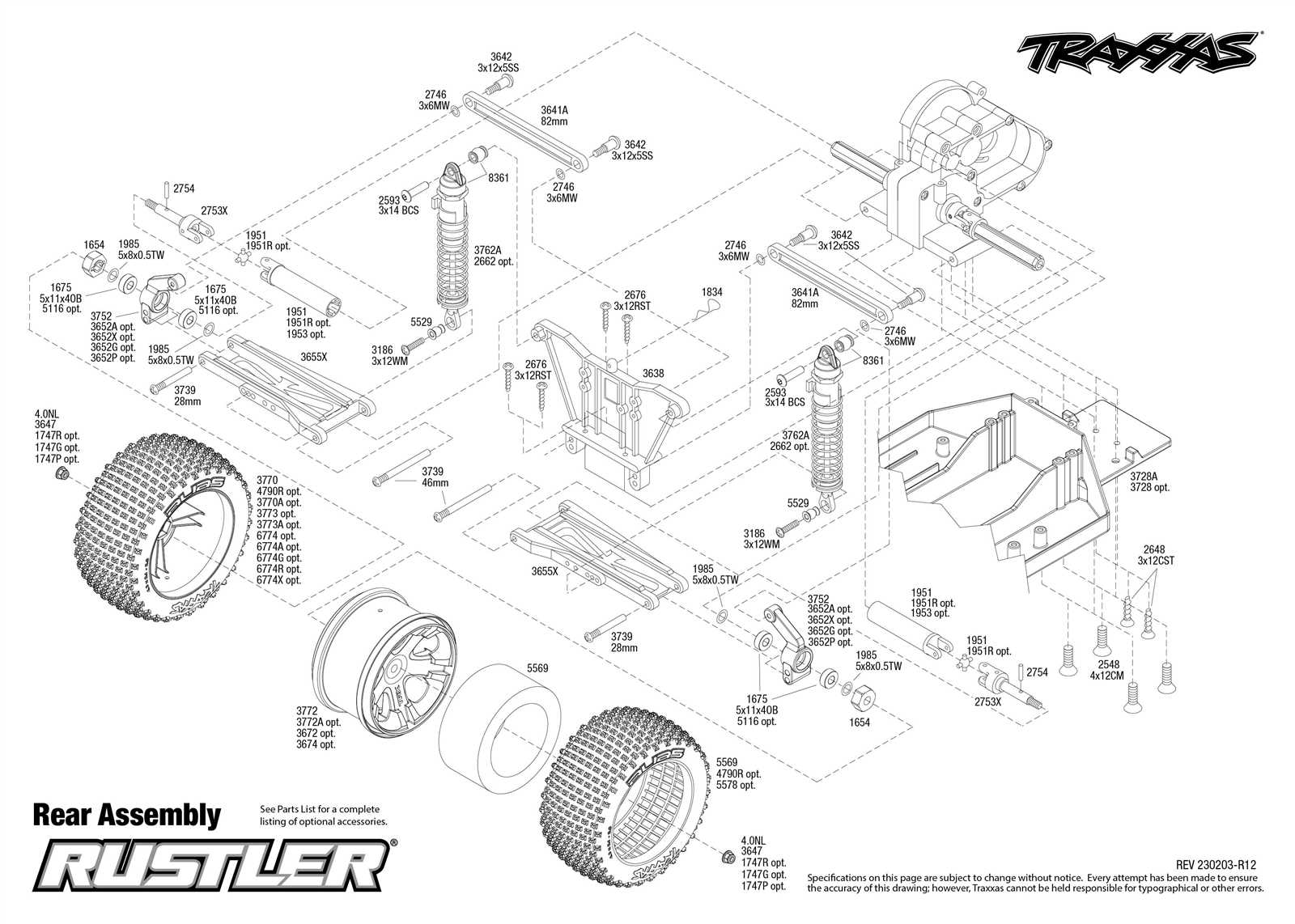 traxxas slash 2wd parts diagram pdf