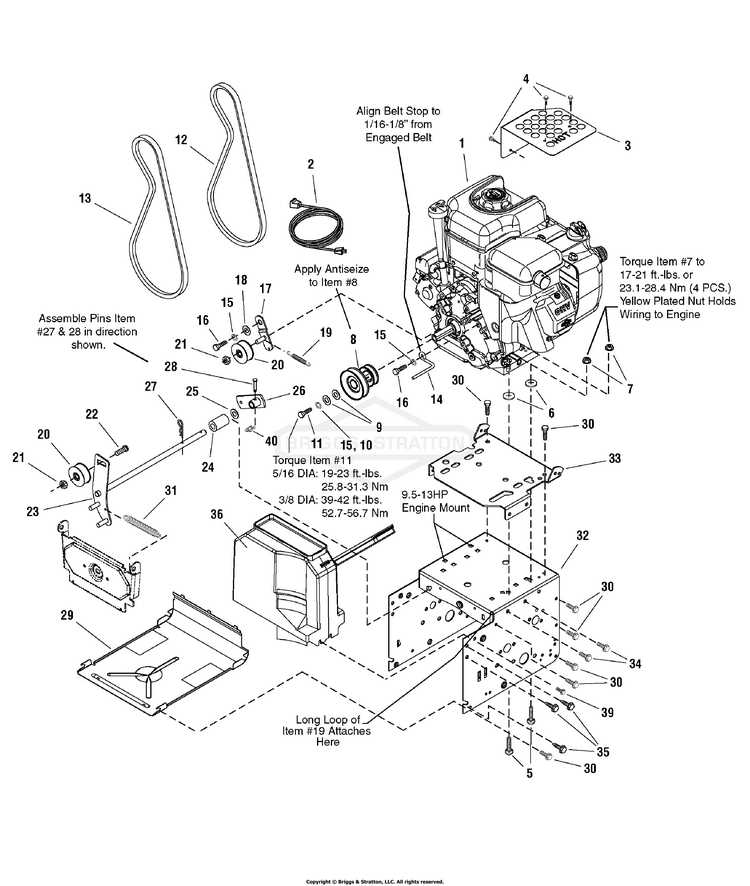 john deere 54 snowblower parts diagram