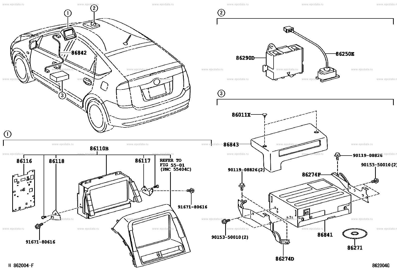 prius body parts diagram