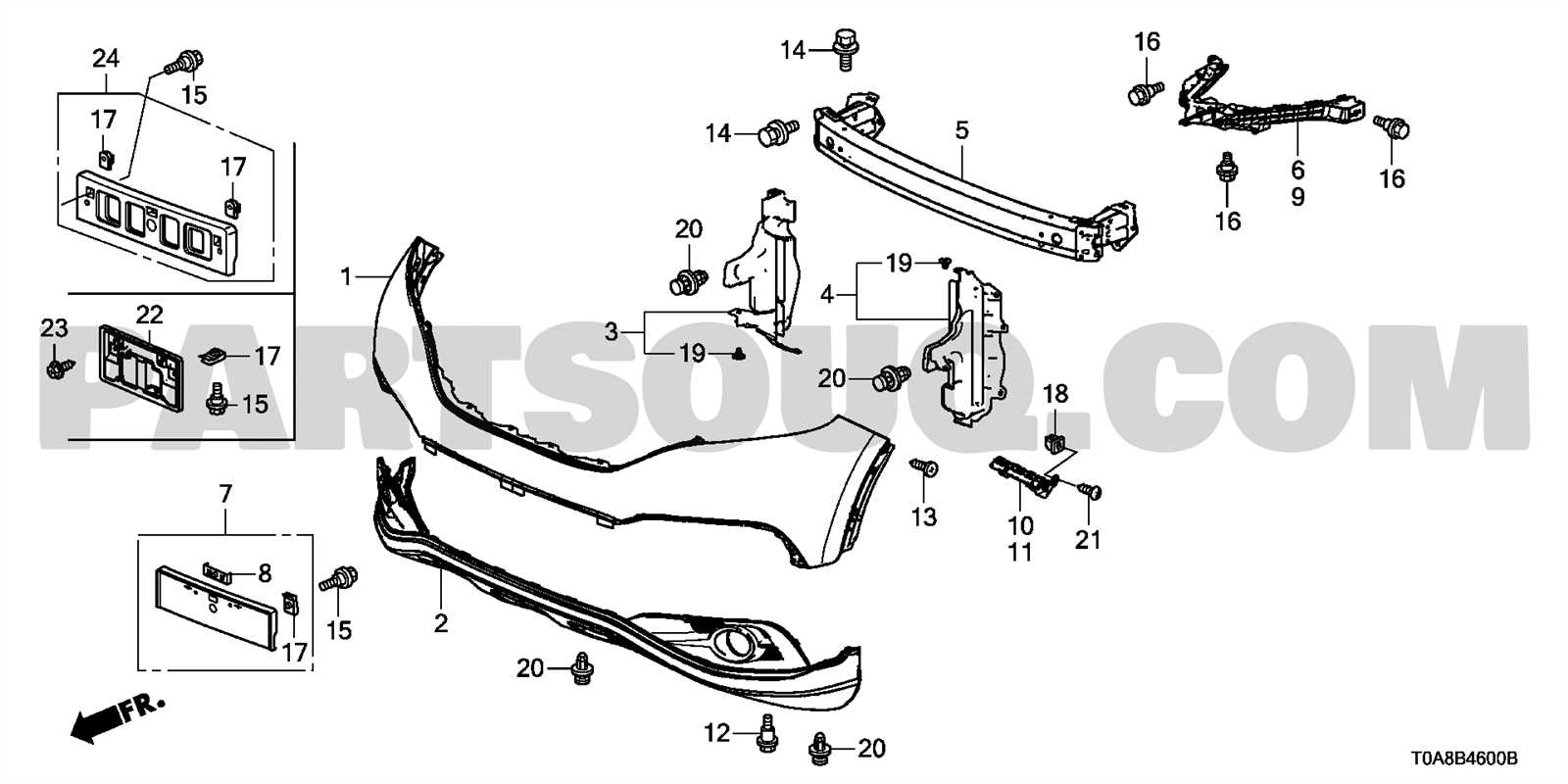 2013 honda crv parts diagram