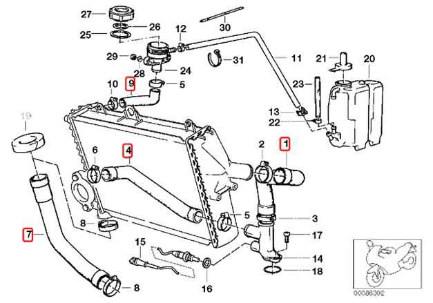 bmw k75 parts diagram