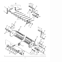 new holland baler parts diagram