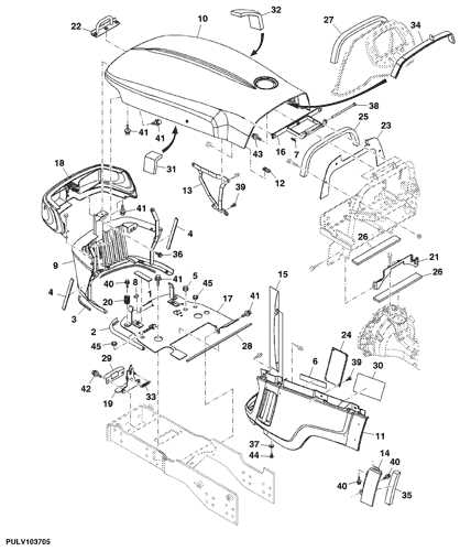 john deere 2032r parts diagram