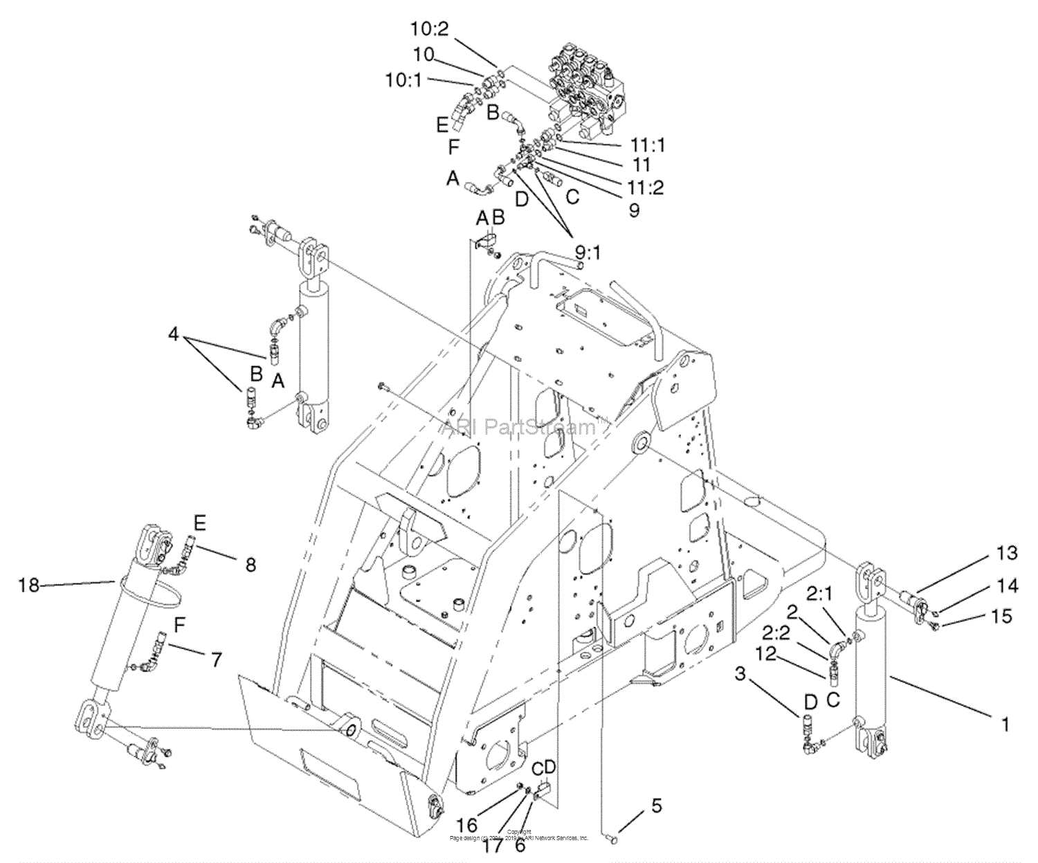 toro dingo parts diagram