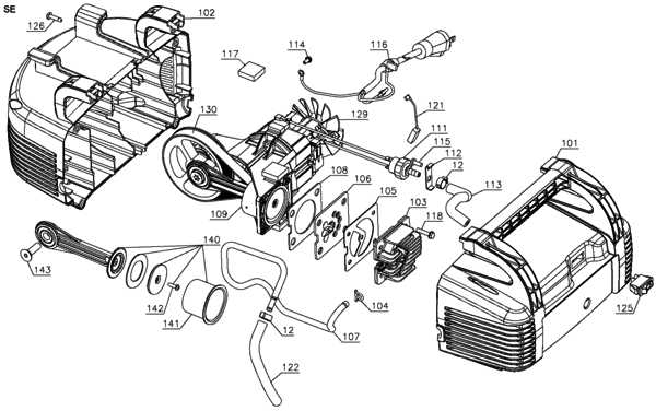 porter cable 6 gallon air compressor parts diagram