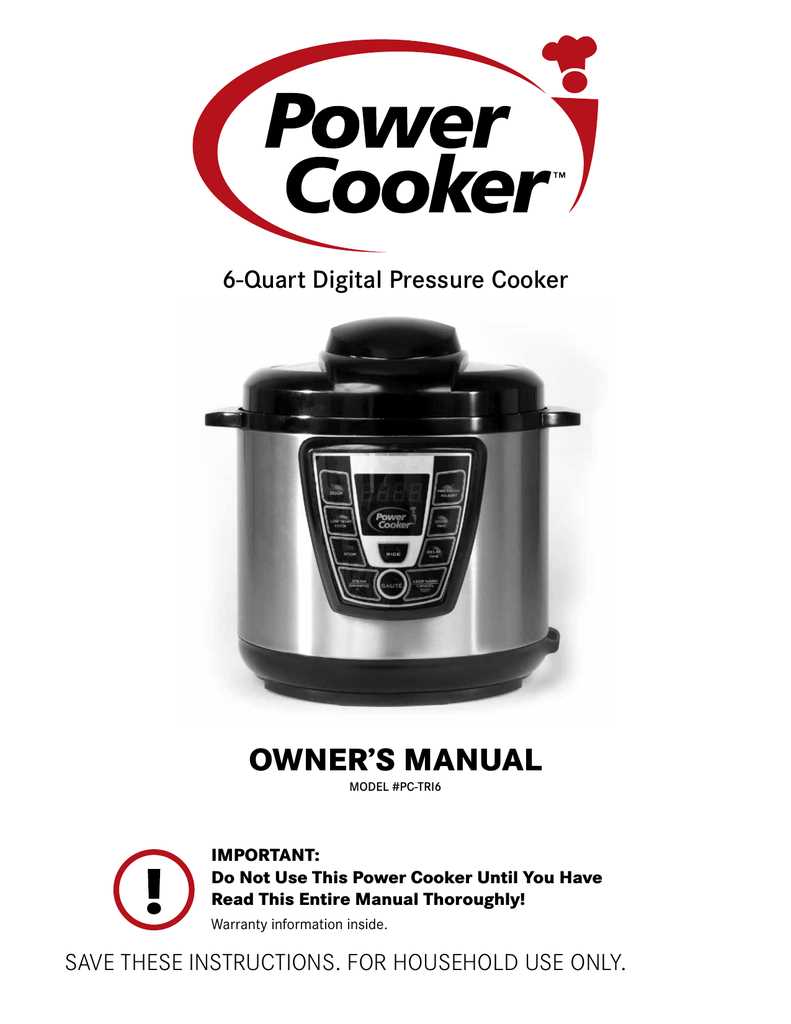 power pressure cooker parts diagram