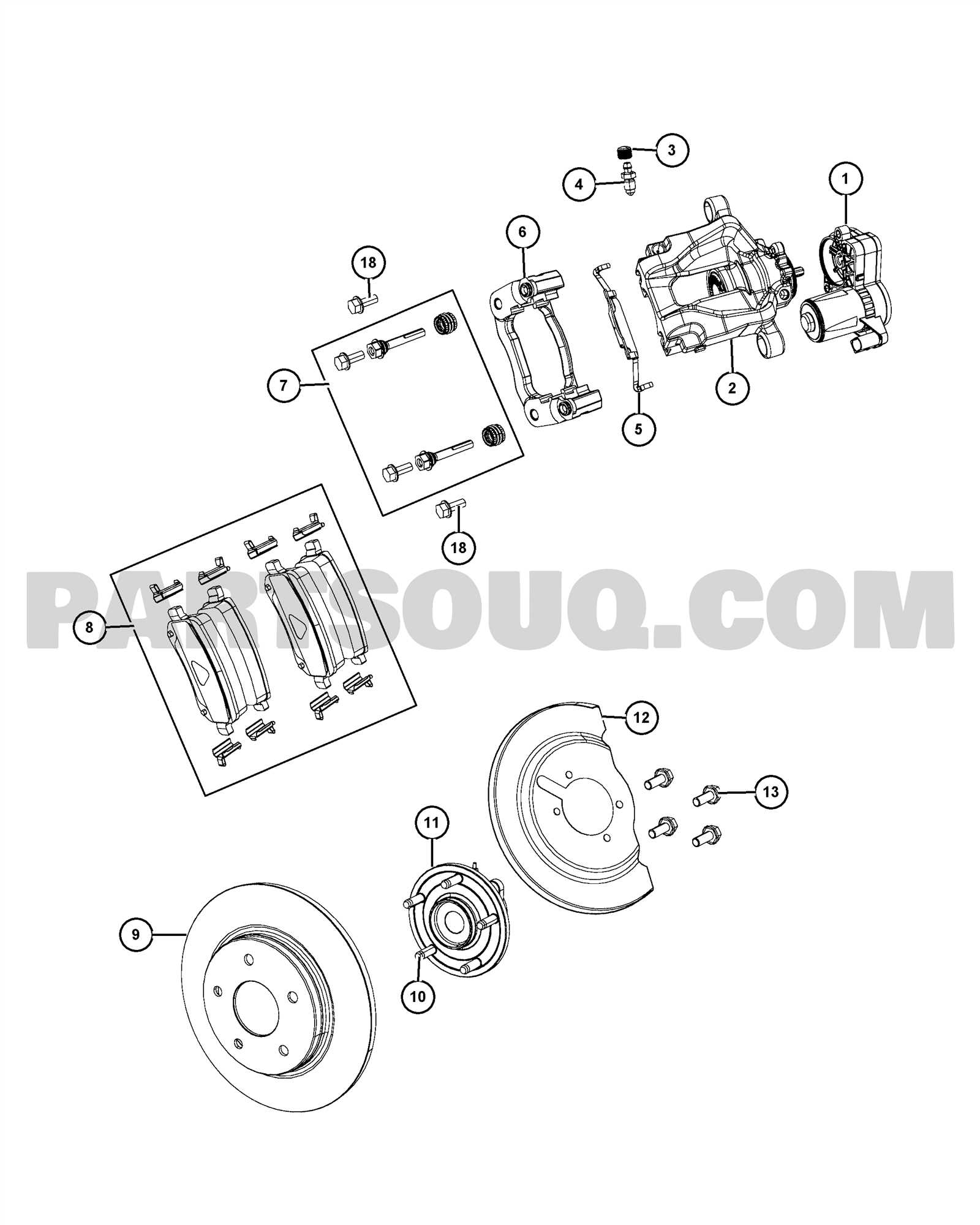 chrysler pacifica parts diagram