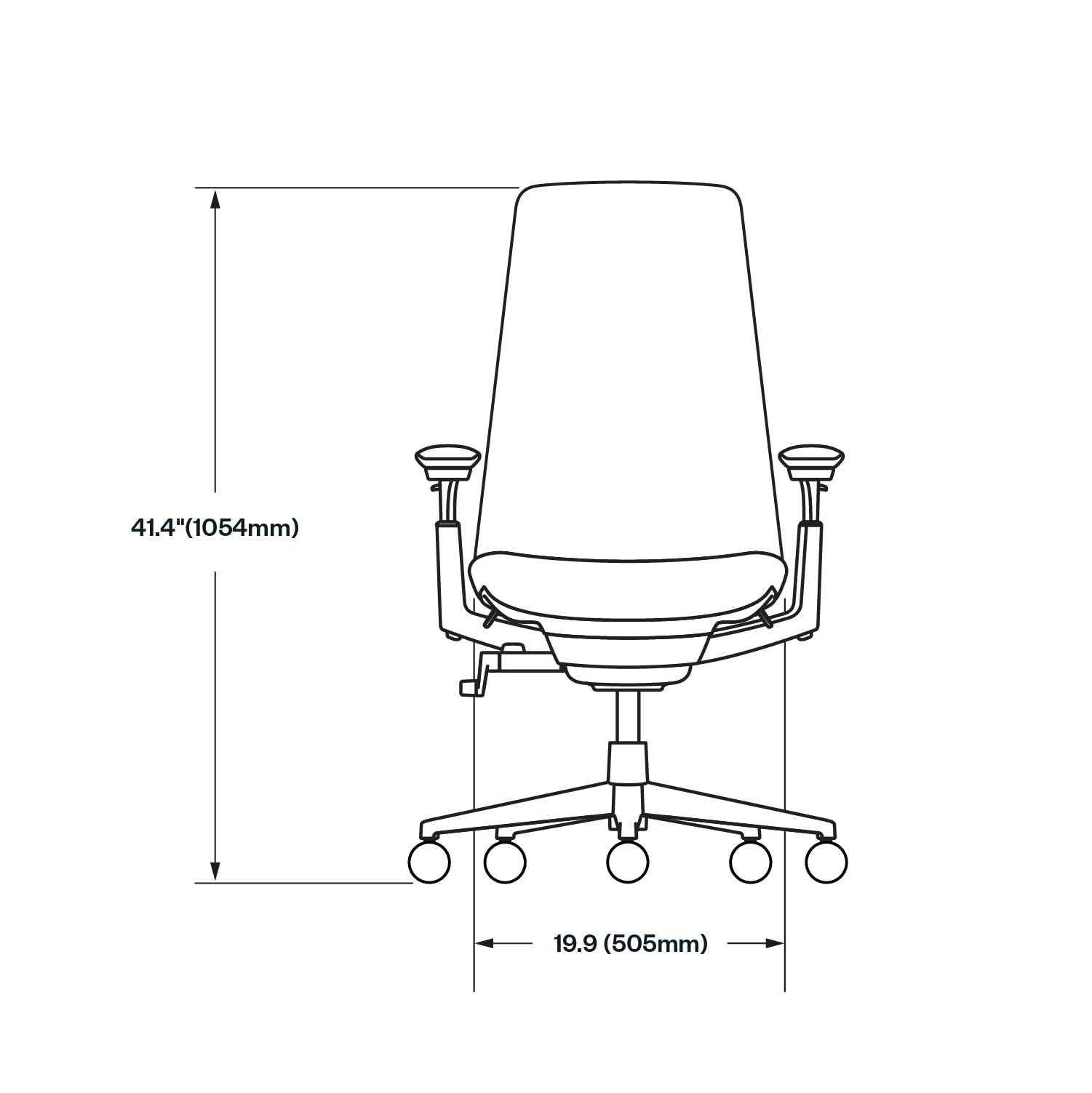 haworth chair parts diagram